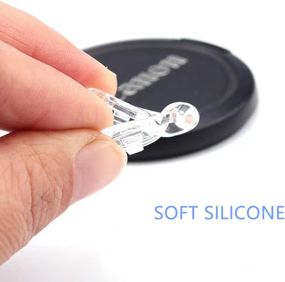 Soft silicone nose pads preventing marks and irritation