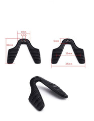 Soft nose pad material for comfortable wear
