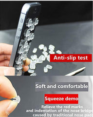 Universal snap-in/push-in nose pads for most glasses