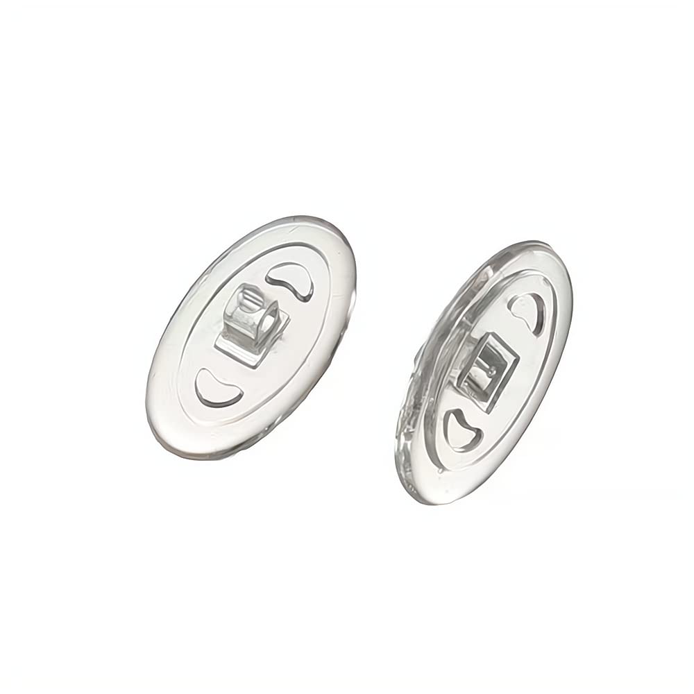 Universal screw-on nose pads for full-frame and plastic frames