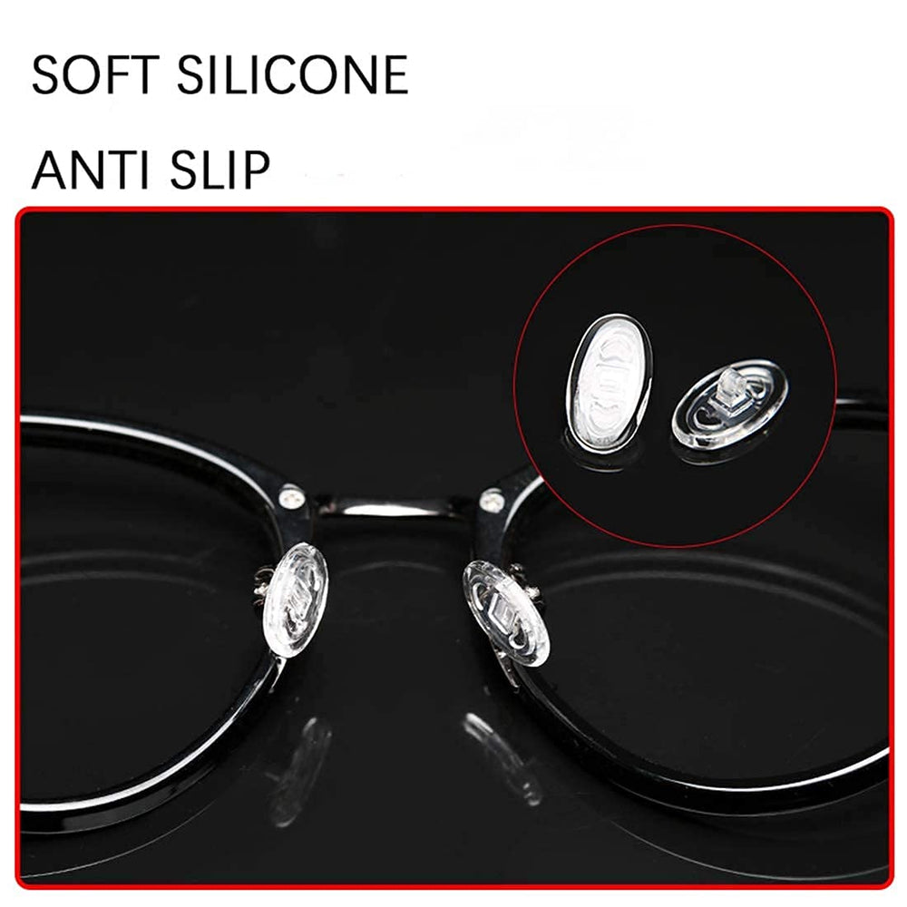 Repair kit: screw-in nose pads for worn frames, 14mm