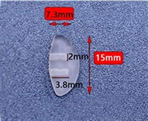 Black BEHLINE nose pads on sunglasses frame