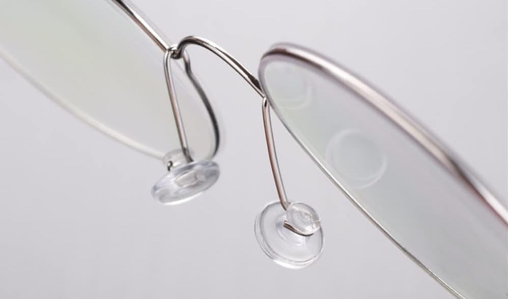 BEHLINE push-in nose pads set with soft silicone material, 5 pairs