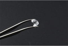 Nose pad holder edge grooves shown for secure installation