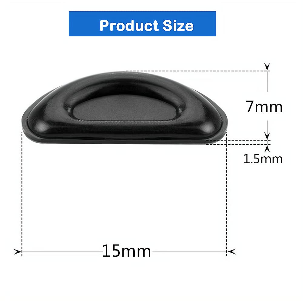 Universal D-shape nose support by BEHLINE – black