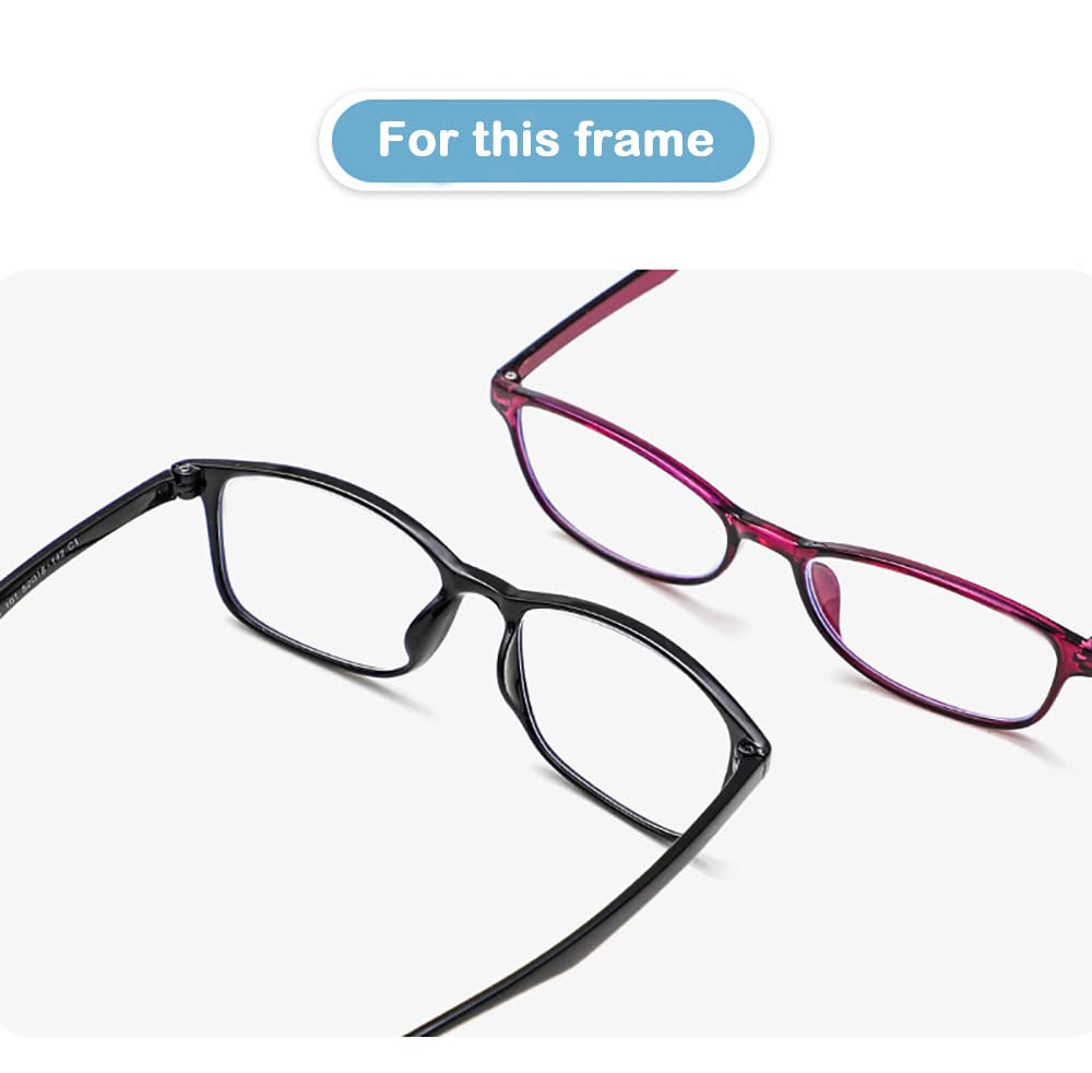 Package view of 5 pairs BEHLINE nose pads – black