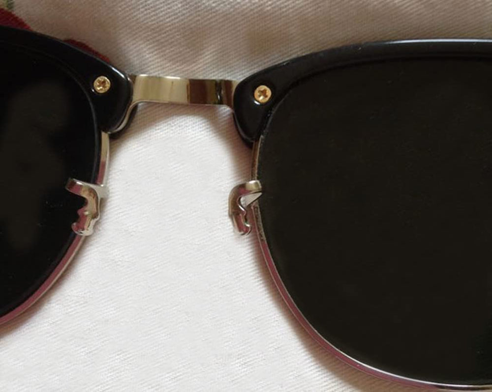 BEHLINE 16mm black clip-on nose pads - packaging and fit