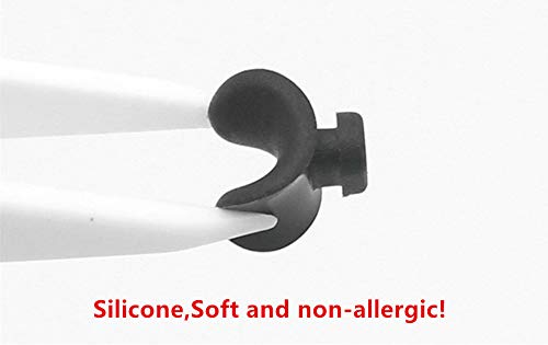 Soft silicone nose pad close-up (no plastic smell) for glasses
