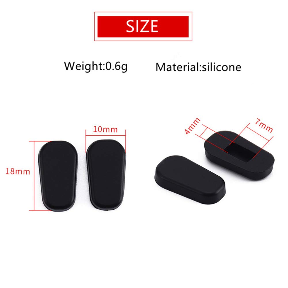 Universal fit slip-on nose pads for most glasses