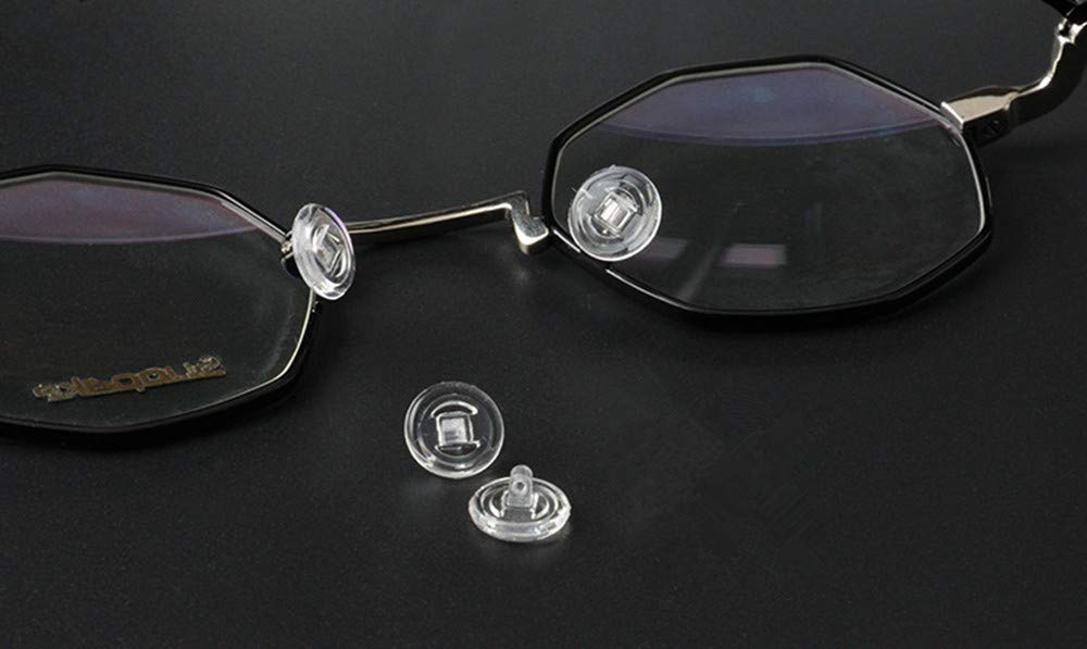 Installation-friendly screw-in nose pads for glasses – anti-slip silicone – image 4