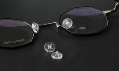 Installation-friendly screw-in nose pads for glasses – anti-slip silicone – image 4