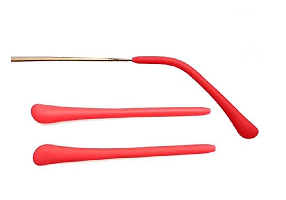 BEHLINE Silicone Temple Tips Red