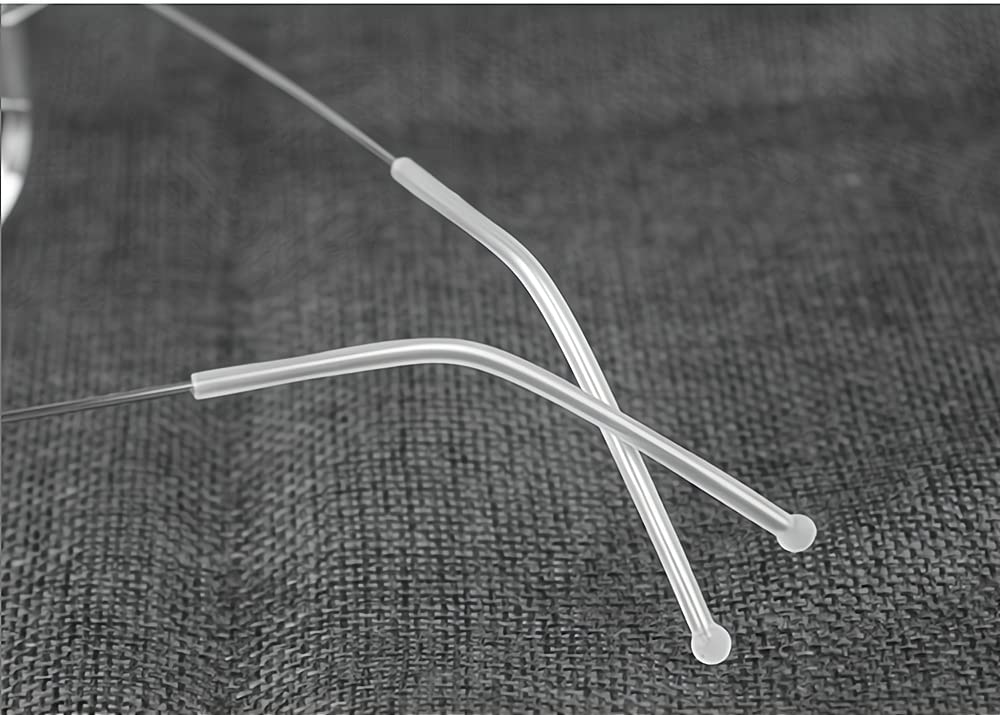 Compatible with titanium wire temples such as Air Titanium and Spirit Titanium