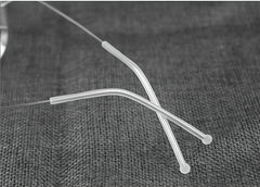 Compatible with titanium wire temples such as Air Titanium and Spirit Titanium