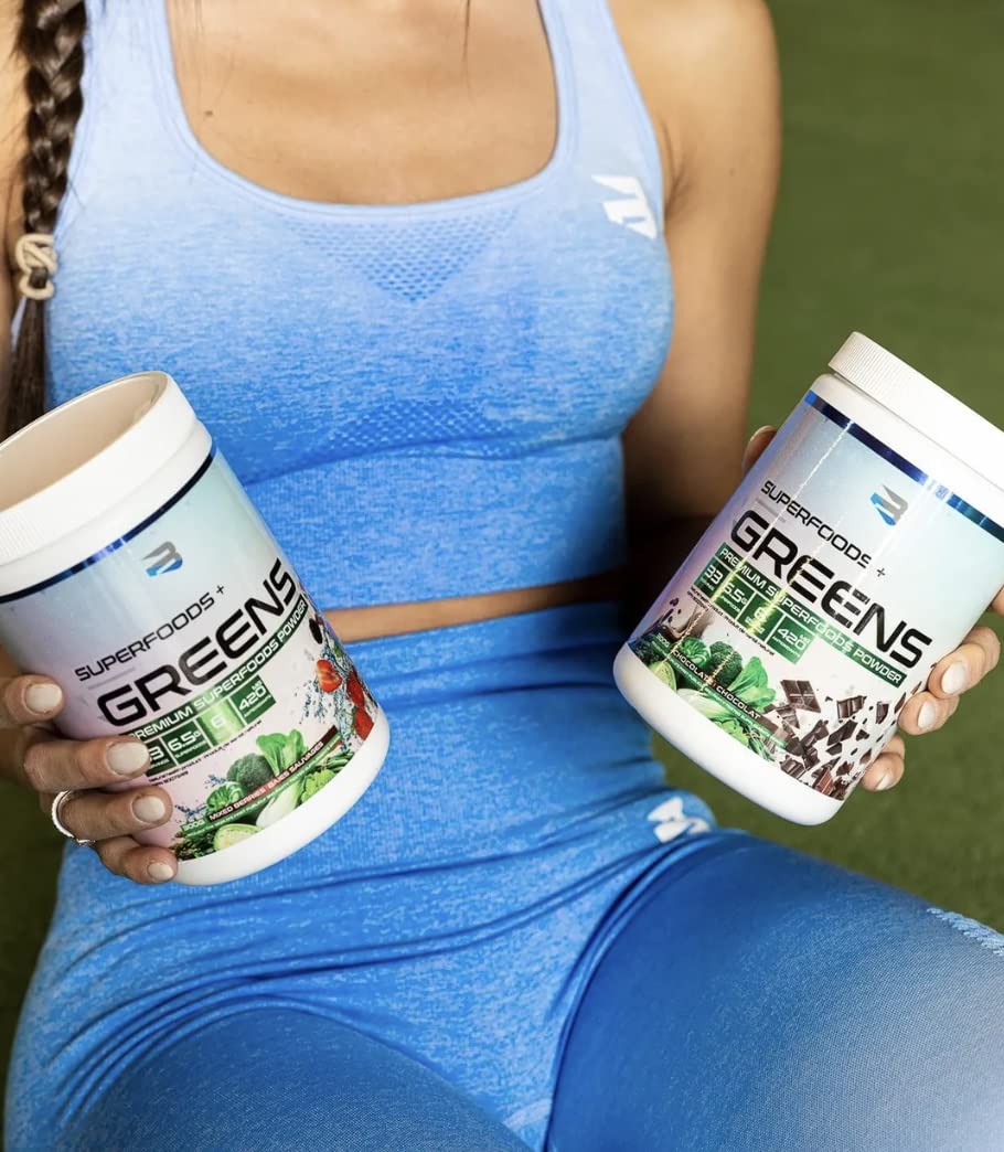 Nutritional concept for Believe Superfoods+Greens Strawberry Banana