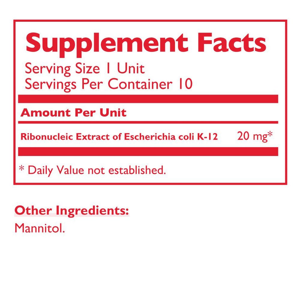 ReaLBuild Immune Support label close-up
