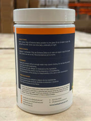 Nutrition facts label for Bella All Natural Detox Powder Mango