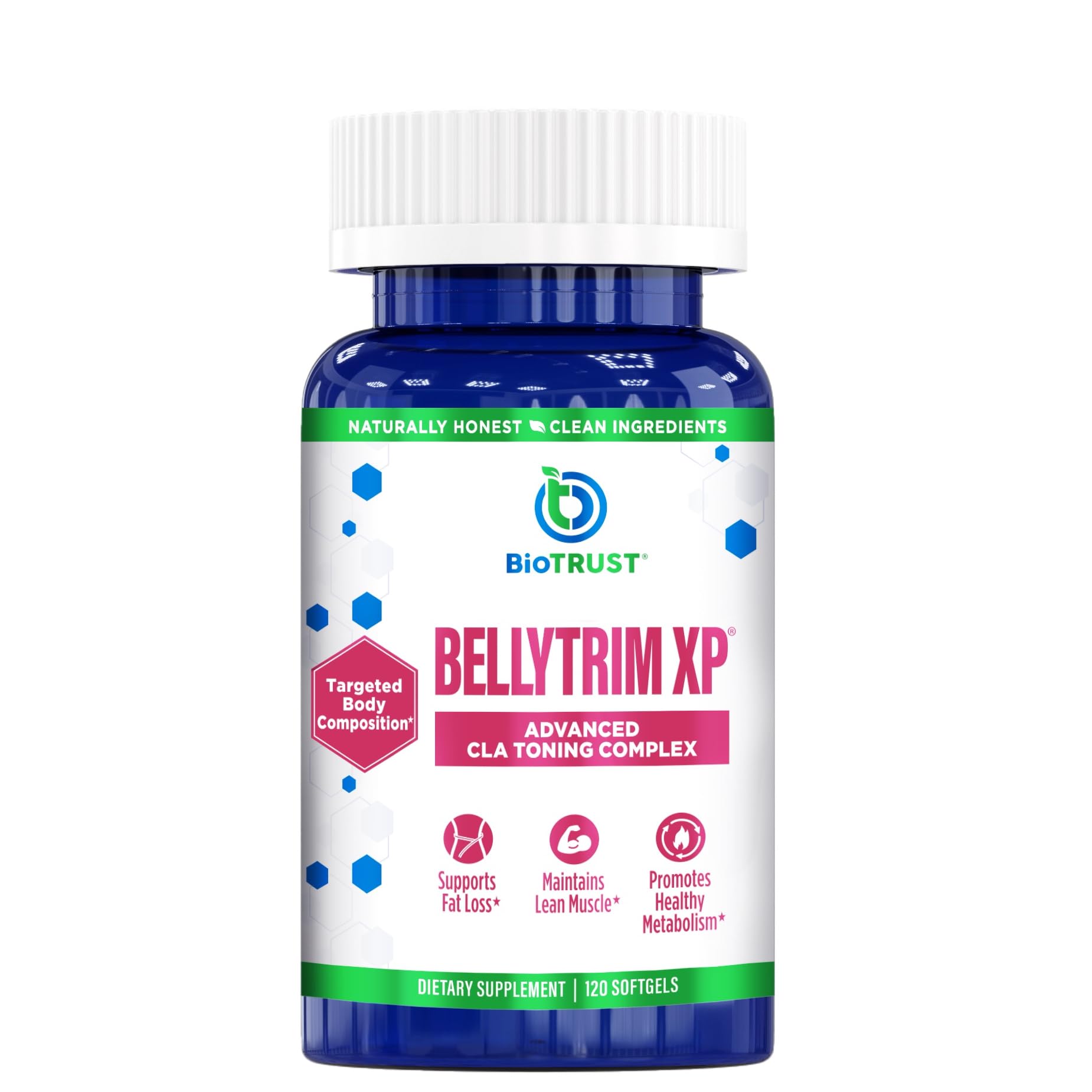 BioTrust BellyTrim XP Advanced CLA bottle and label