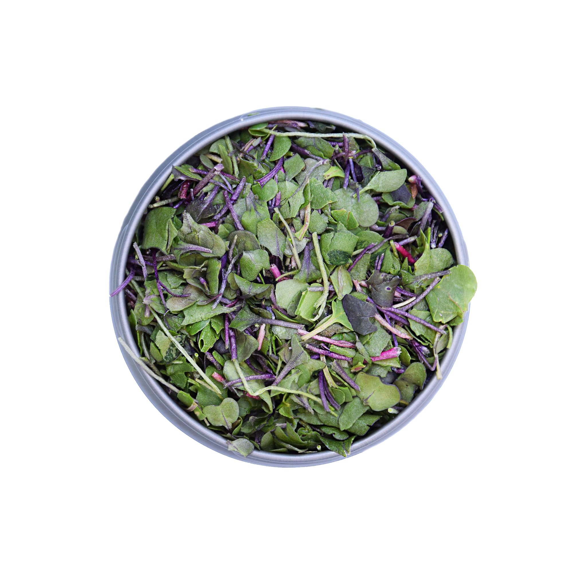 BeMicro Booster Blend packaging featuring broccoli, cabbage, radish microgreens