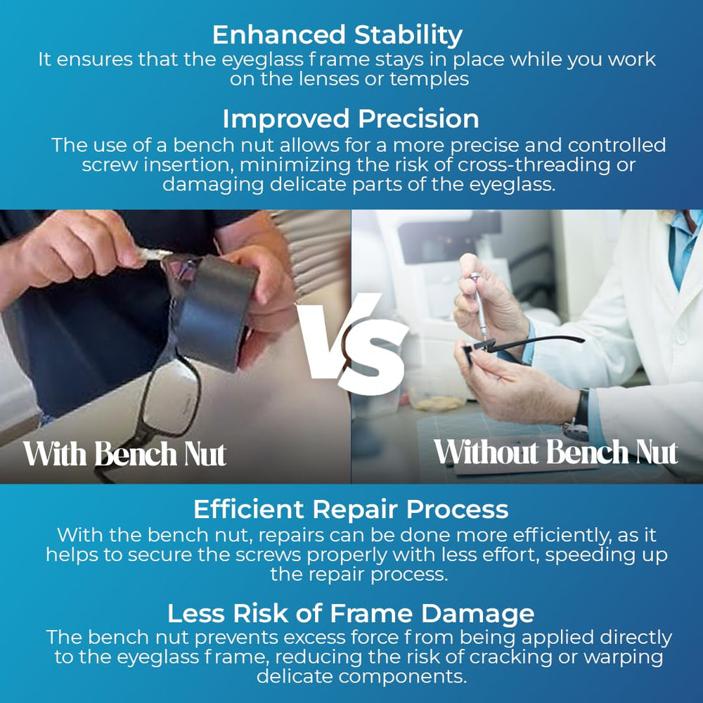 Safe maintenance equipment for glasses
