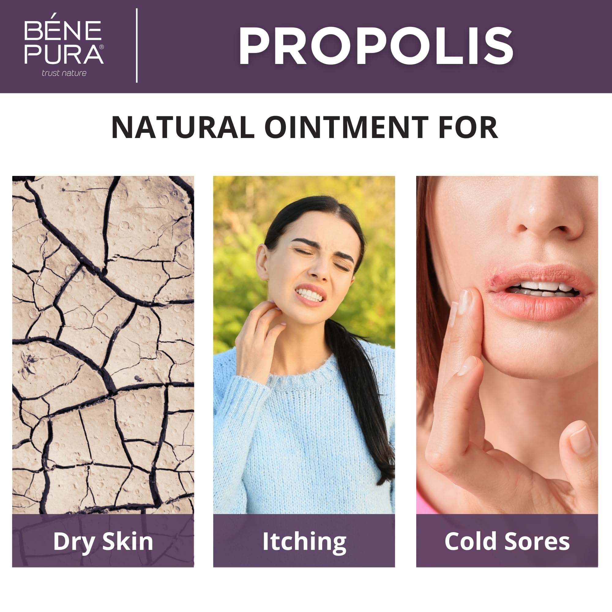 Tubes and packaging of BenePura Propolis Ointment