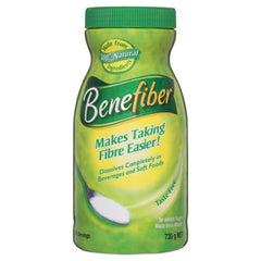Benefiber Original Prebiotic Fiber powder in a 730g jumbo tub