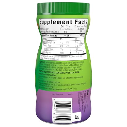 Benefiber as a source of dietary fiber (wheat dextrin)