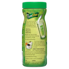 Benefiber dissolves in water, leaving no taste.