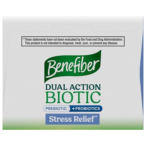 Nutrition facts panel on Benefiber packaging