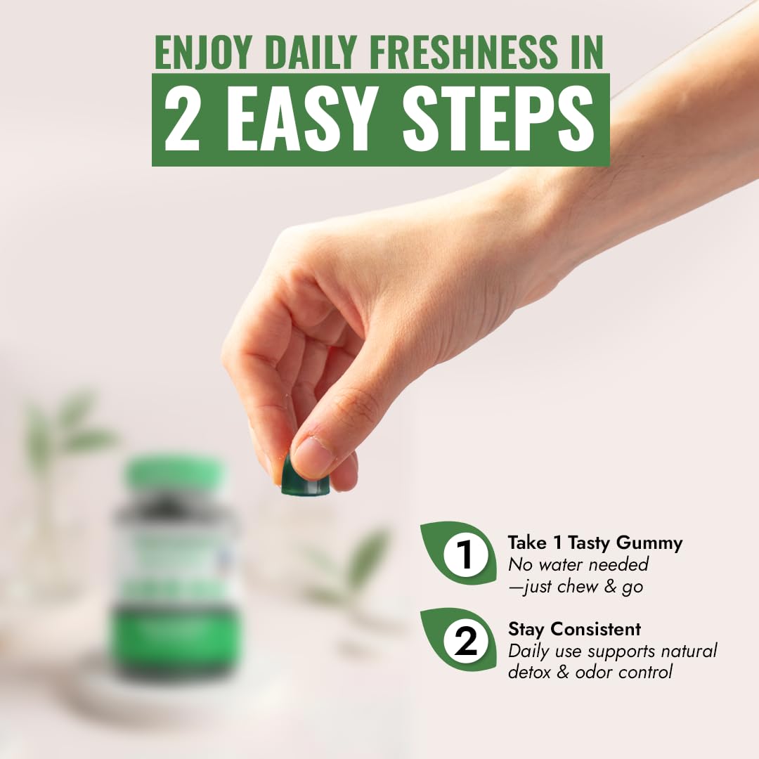 Natural detox concept with green leaves