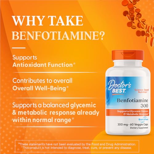 Benfotiamine ingredients panel