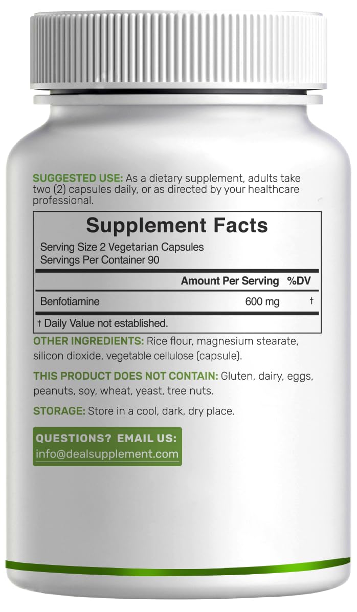3rd-party tested benfotiamine label