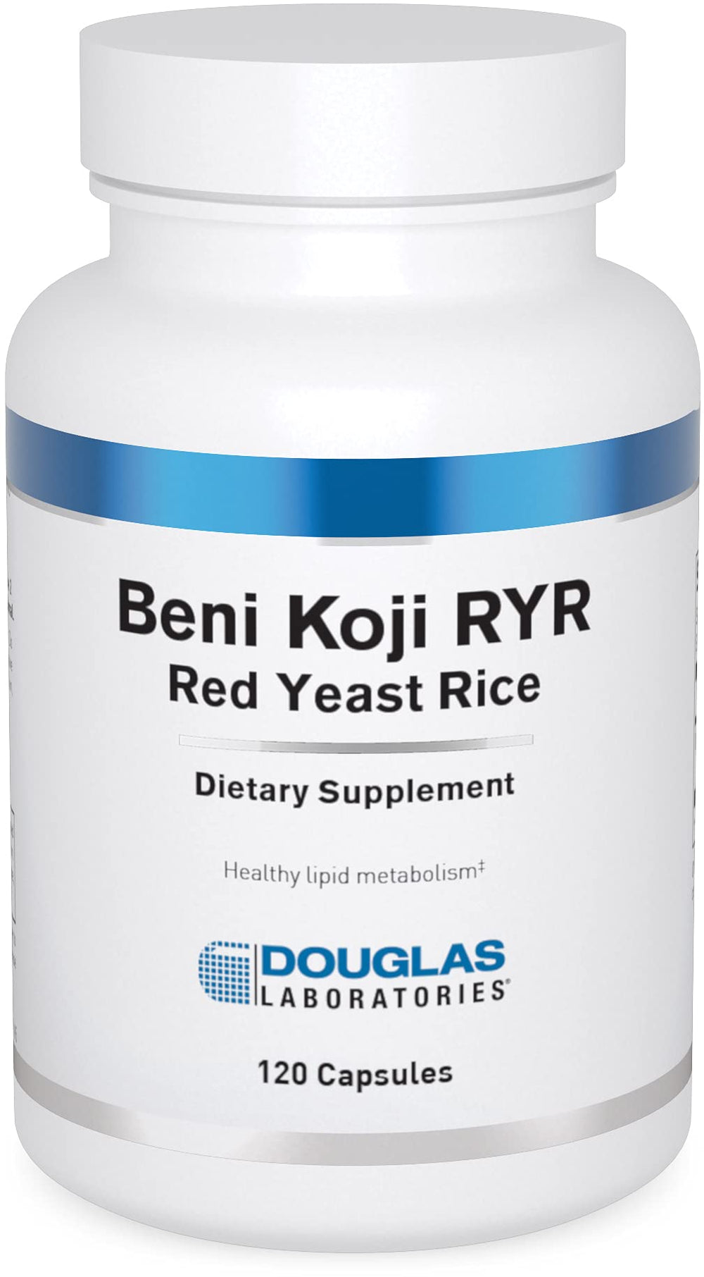 Douglas Laboratories Beni Koji Red Yeast Rice 120 capsules bottle