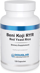 Douglas Laboratories Beni Koji Red Yeast Rice 120 capsules bottle
