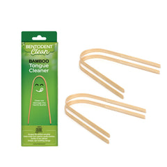 Bentodent Bamboo Tongue Cleaner – front view