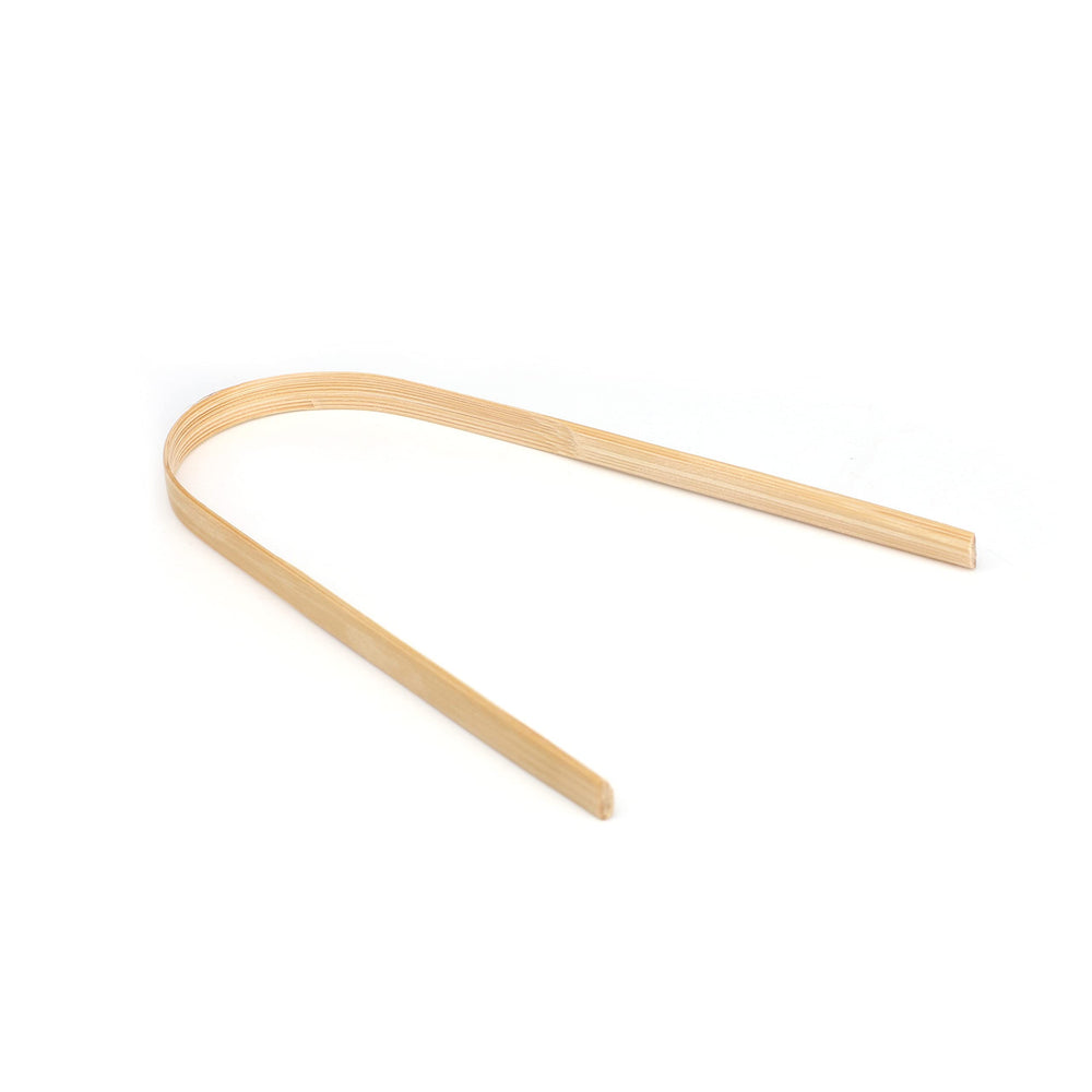 Four Bentodent Bamboo Tongue Cleaners – whole set on white background