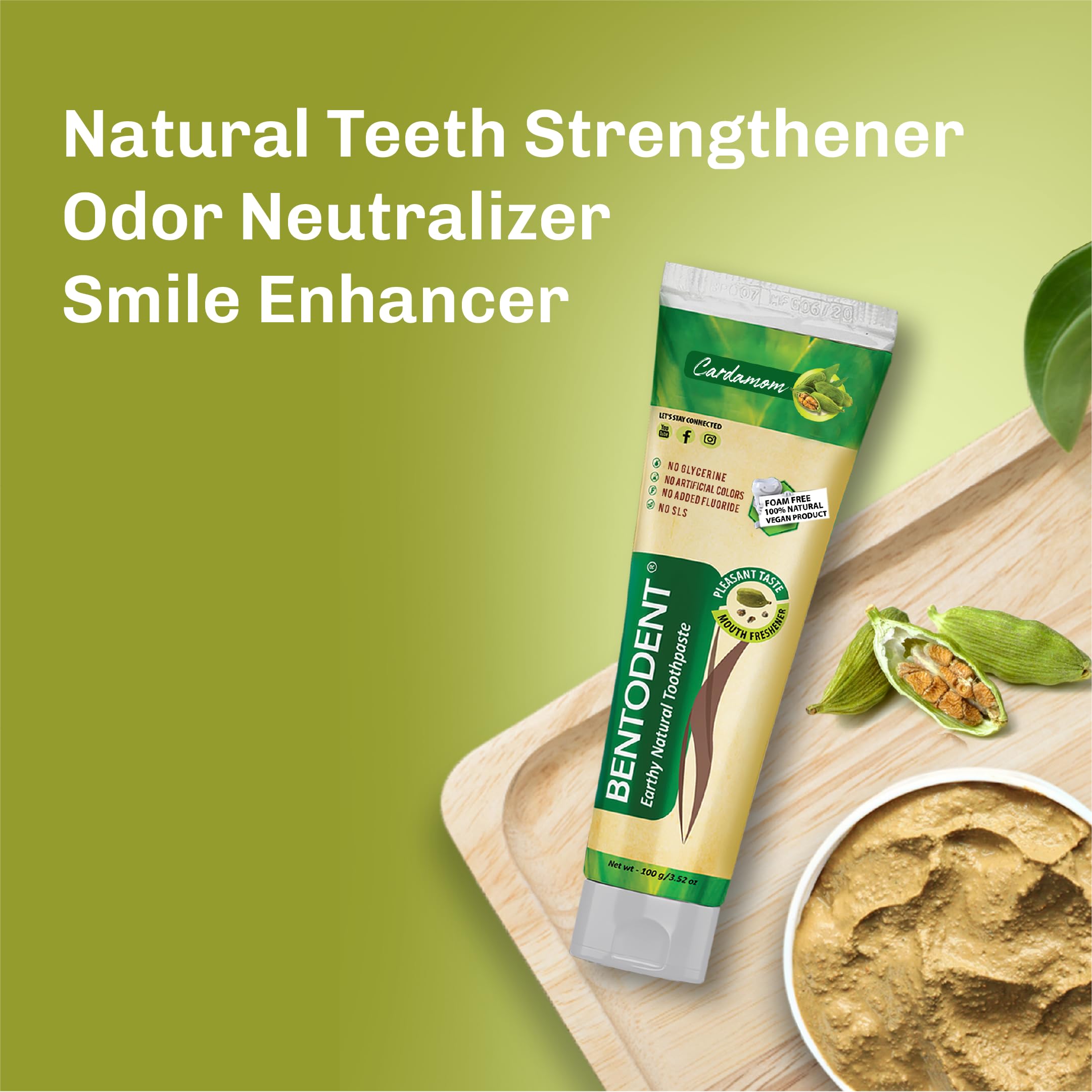 Fluoride-free toothpaste safety and toxin-free formula