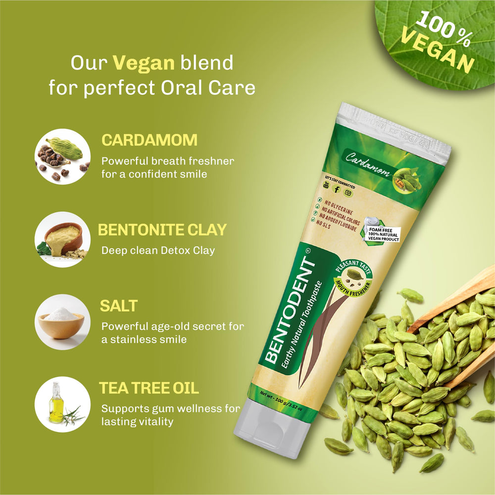 Close-up of mineral remineralizing calcium bentonite clay ingredient