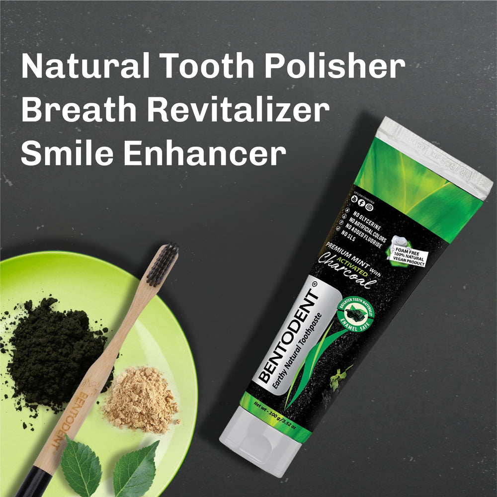 Travel-friendly Bentodent toothpaste for daily use