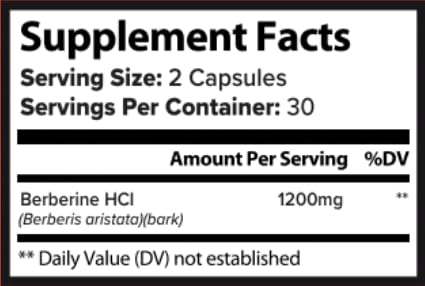 Gut health and microbiome balance with berberine
