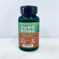 Close-up of Berberine HCl and Ceylon Cinnamon in vegetarian capsules