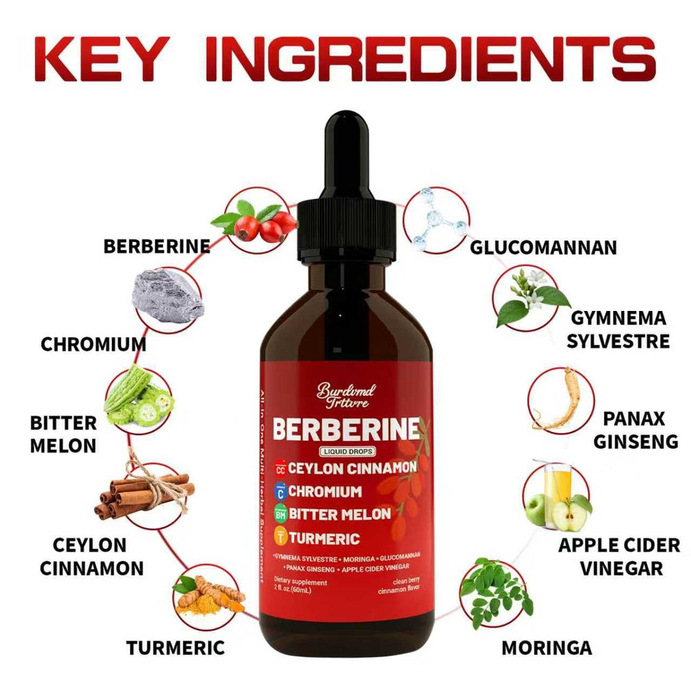 Blend of chromium, bitter melon and turmeric in liquid drops