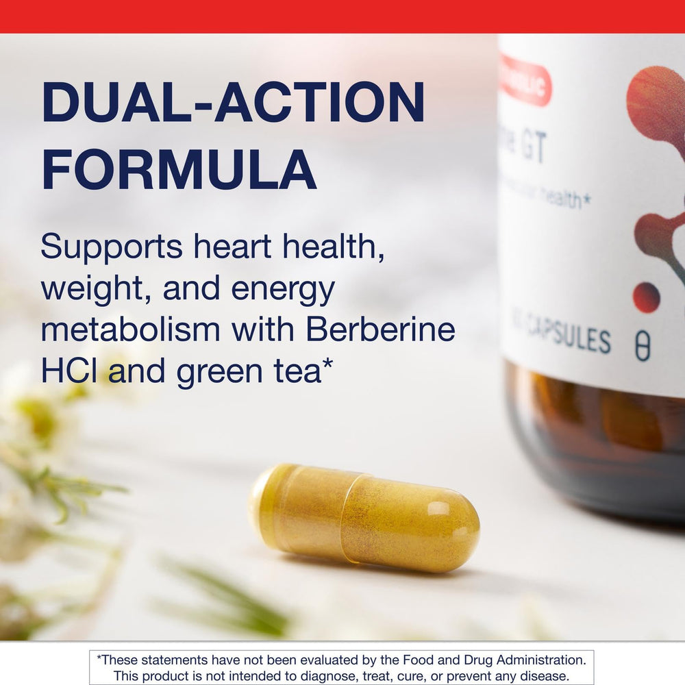 Berberine GT metabolism support visualization