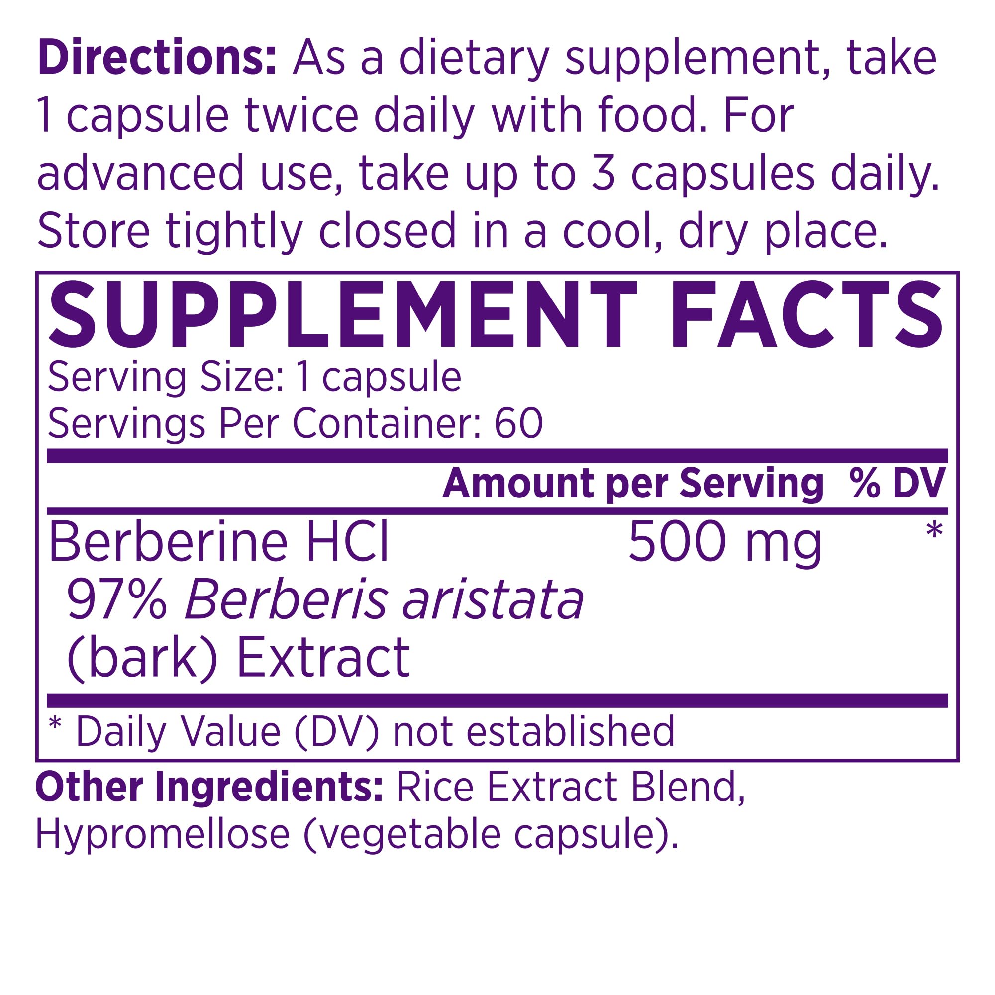Close-up of 97% pure Berberine HCl extract