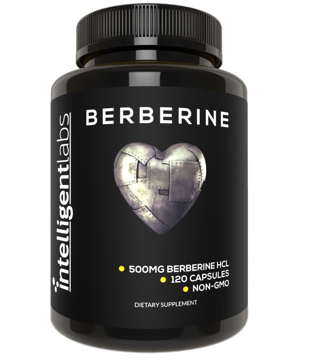 Intelligent Labs Berberine HCL Plus bottle front view