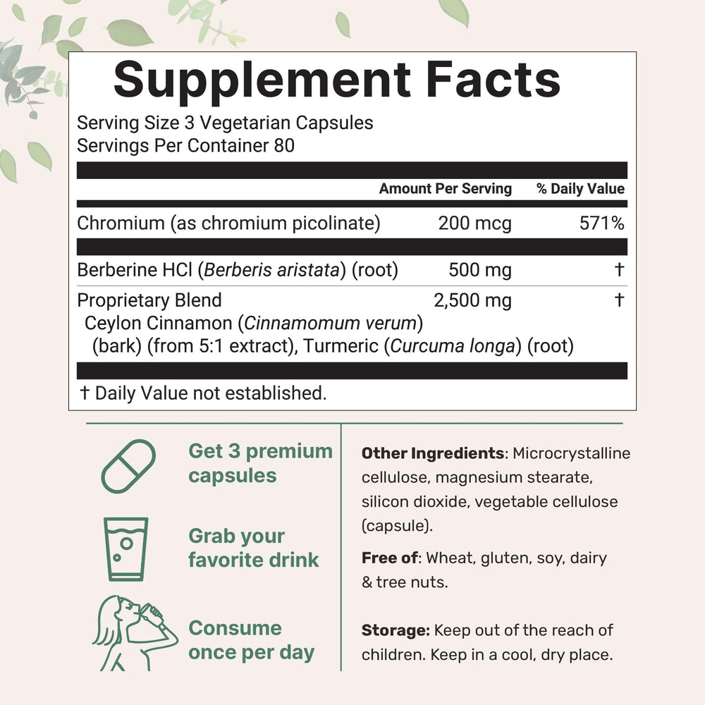 Illustration of berberine HCl root extract