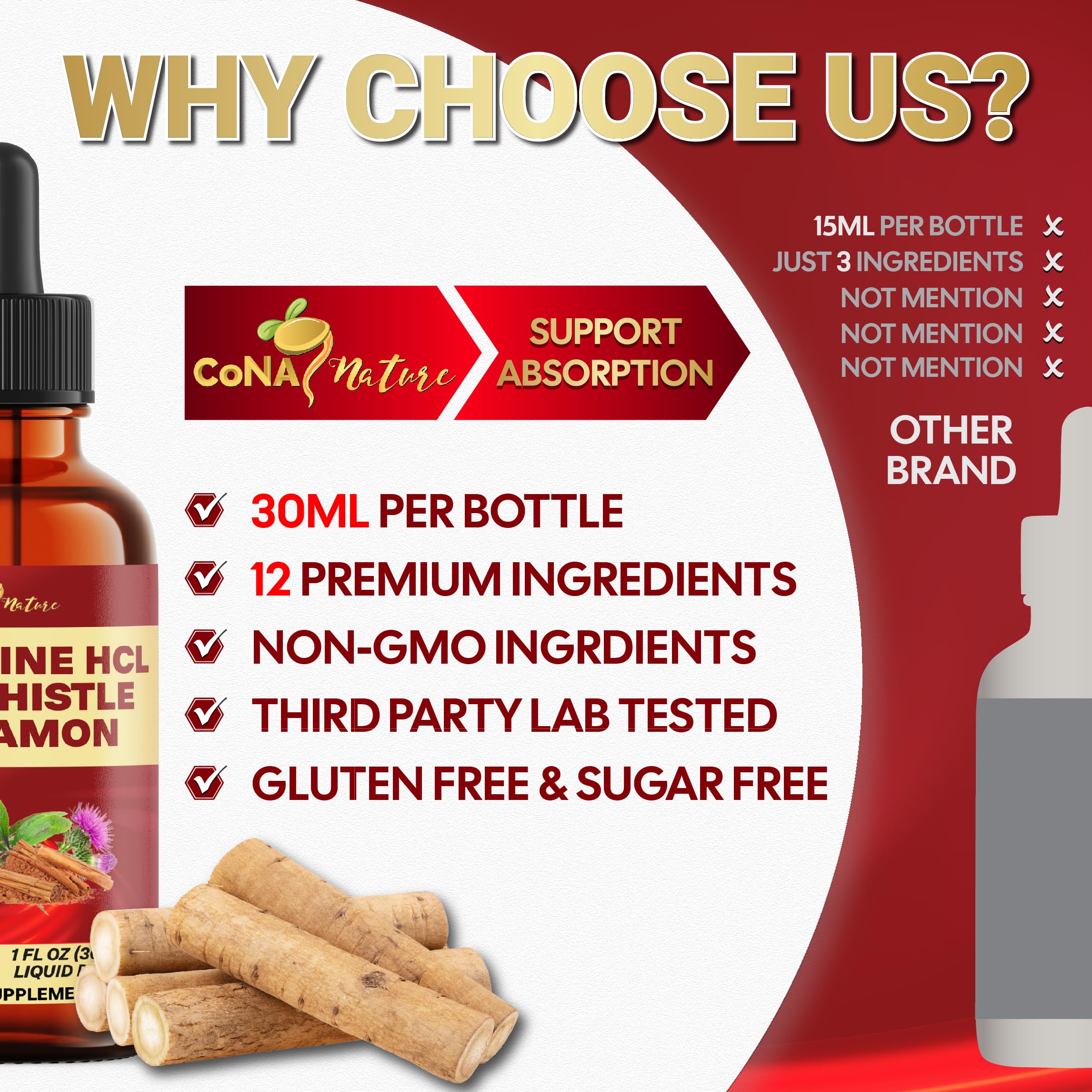 Herbal extracts like Marshmallow Root and Olive Leaf