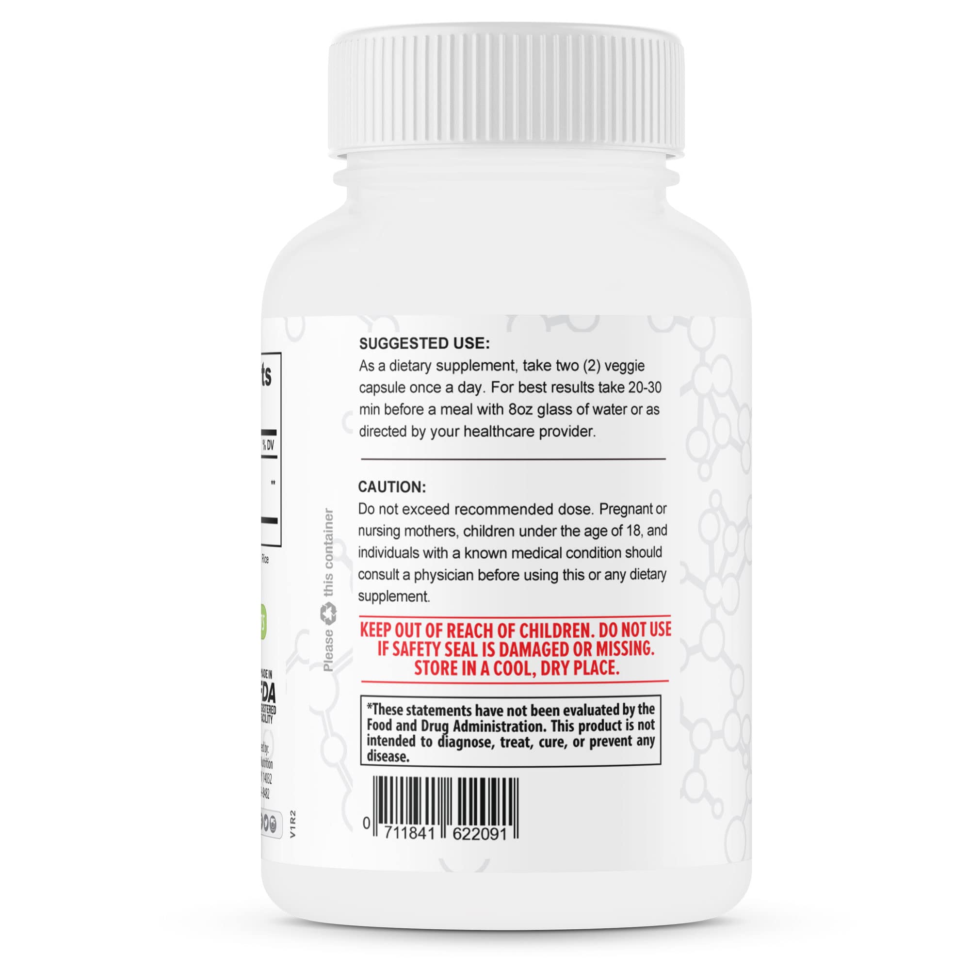 60-capsule bottle packaging of berberine
