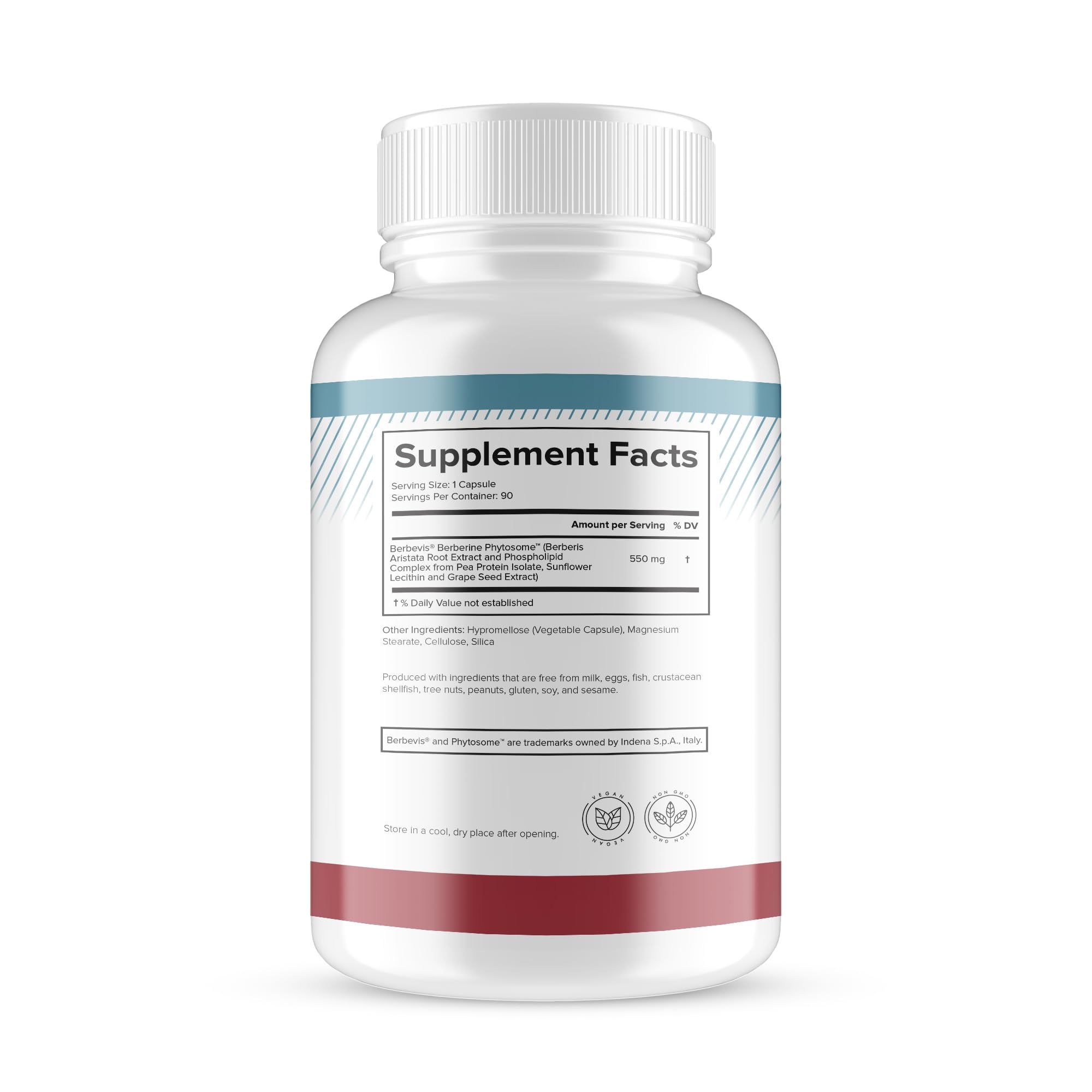 Illustration of enhanced absorption comparing berberine formulations