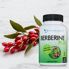 Vegetarian veggie capsules containing Berberine HCl